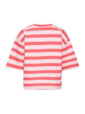 ICHI IHOCIE SW2:Sweatshirt Geranium | Freewear IHOCIE SW2:Sweatshirt - www.freewear.nl - Freewear