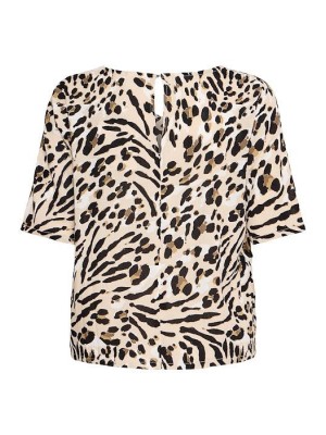ICHI IHMARRAKECH AOP SS14:Shirts/Blouse Caribou Animal Aop | Freewear IHMARRAKECH AOP SS14:Shirts/Blouse - www.freewear.nl - Freewear