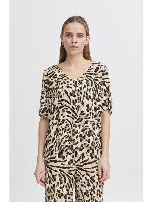 ICHI IHMARRAKECH AOP SS14:Shirts/Blouse Caribou Animal Aop | Freewear IHMARRAKECH AOP SS14:Shirts/Blouse - www.freewear.nl - Freewear