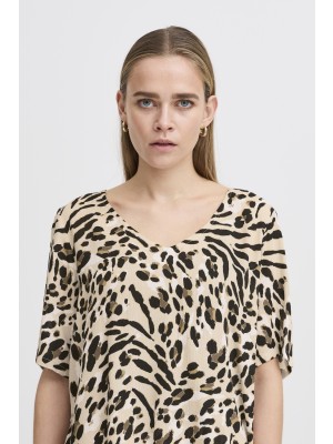ICHI IHMARRAKECH AOP SS14:Shirts/Blouse Caribou Animal Aop | Freewear IHMARRAKECH AOP SS14:Shirts/Blouse - www.freewear.nl - Freewear