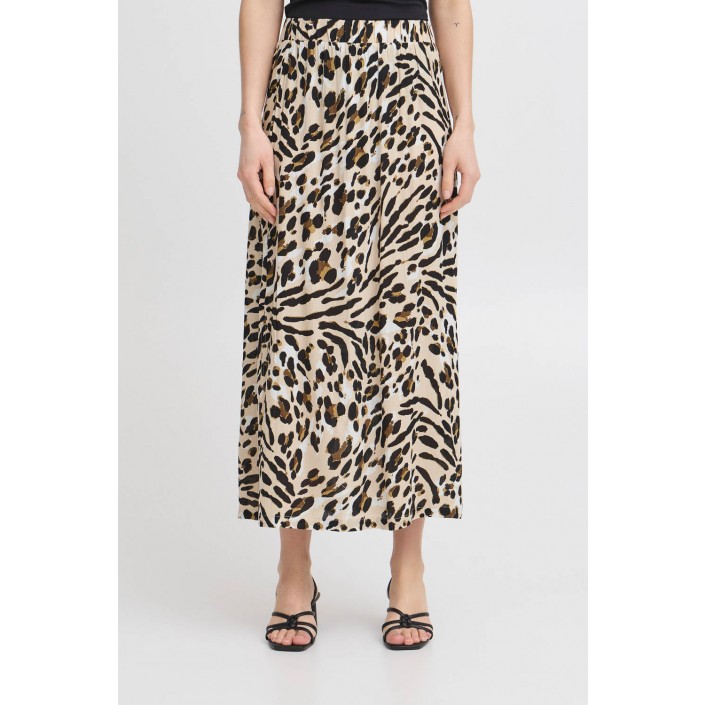 ICHI IHMARRAKECH AOP SK10:Skirts Caribou Animal Aop | Freewear IHMARRAKECH AOP SK10:Skirts - www.freewear.nl - Freewear