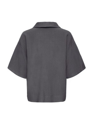 ICHI IHFAZIMA SH:Shirts/Blouse Gray Pinstripe | Freewear IHFAZIMA SH:Shirts/Blouse - www.freewear.nl - Freewear