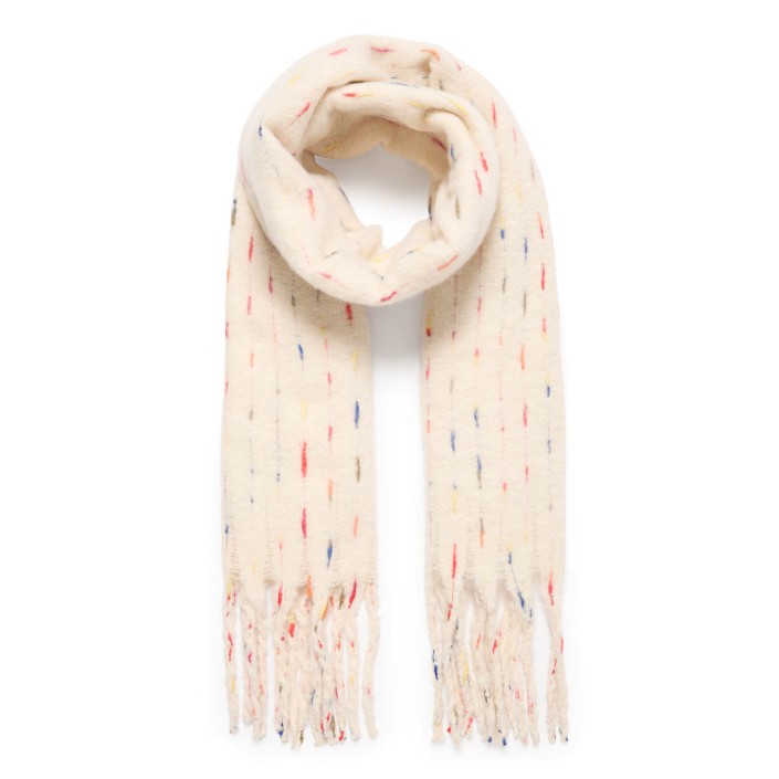 ICHI IALAERE SC:Scarf Almond Milk | Freewear IALAERE SC:Scarf - www.freewear.nl - Freewear