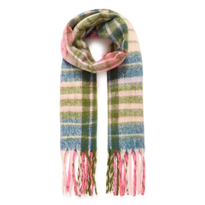 ICHI IALAYA SC:Scarf Rifle Green | Freewear IALAYA SC:Scarf - www.freewear.nl - Freewear