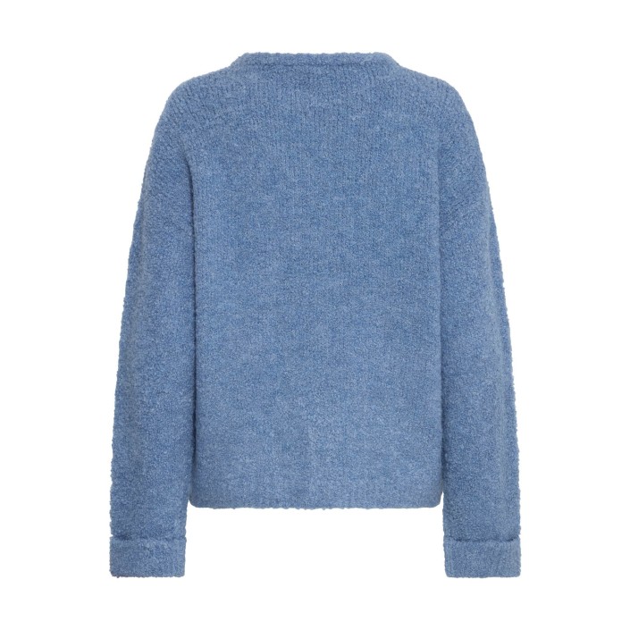 ICHI IHBLARISA LS:Knit Blue Yonder | Freewear IHBLARISA LS:Knit - www.freewear.nl - Freewear