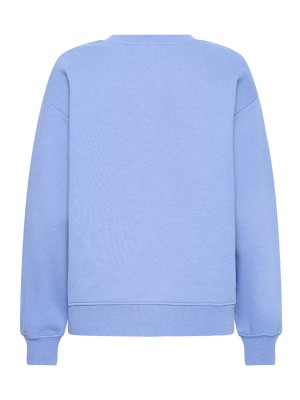ICHI IHOLINNE SW:Sweatshirt BLUE YONDER MELANGE | Freewear IHOLINNE SW:Sweatshirt - www.freewear.nl - Freewear