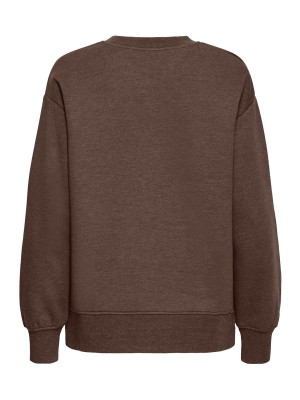 ICHI IHOLINNE SW:Sweatshirt Coffee Bean Melange | Freewear IHOLINNE SW:Sweatshirt - www.freewear.nl - Freewear