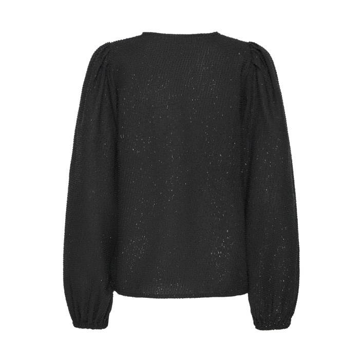 ICHI IHKAVIRA LS:Shirts/Blouse Black | Freewear IHKAVIRA LS:Shirts/Blouse - www.freewear.nl - Freewear