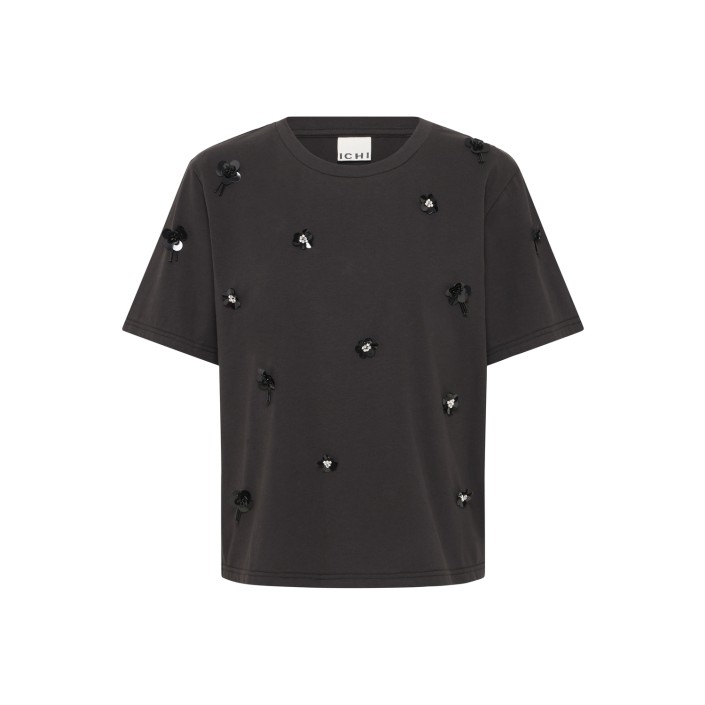 ICHI IHMINAYA SS:T-Shirts Black | Freewear IHMINAYA SS:T-Shirts - www.freewear.nl - Freewear