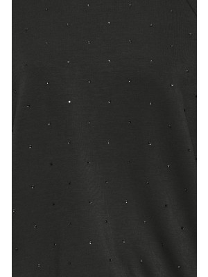 ICHI IHAMIAS LS:Sweatshirt Black | Freewear IHAMIAS LS:Sweatshirt - www.freewear.nl - Freewear