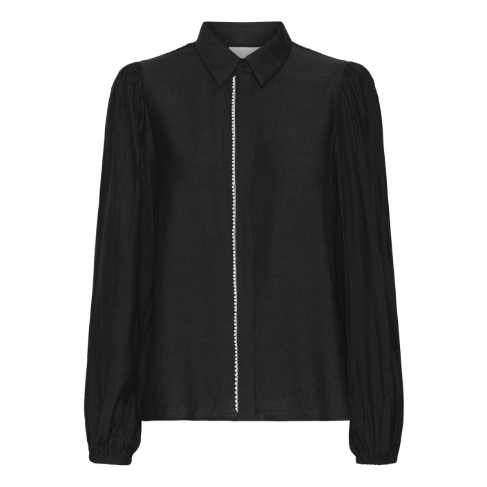 ICHI IHRHINES SH2:Shirts/Blouse Black | Freewear IHRHINES SH2:Shirts/Blouse - www.freewear.nl - Freewear