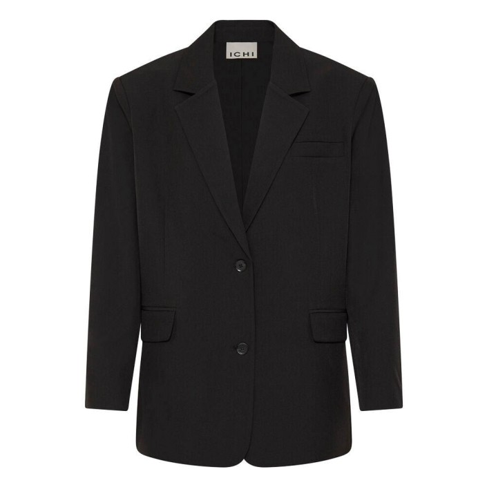 ICHI IHFAVA OVERSIZE BL:Jackets Black | Freewear IHFAVA OVERSIZE BL:Jackets - www.freewear.nl - Freewear