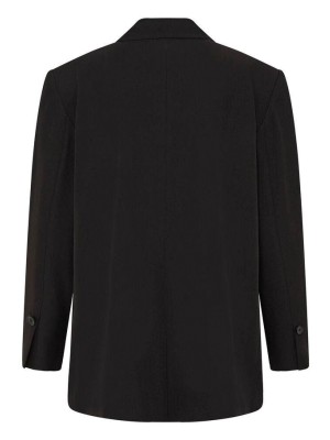 ICHI IHFAVA OVERSIZE BL:Jackets Black | Freewear IHFAVA OVERSIZE BL:Jackets - www.freewear.nl - Freewear