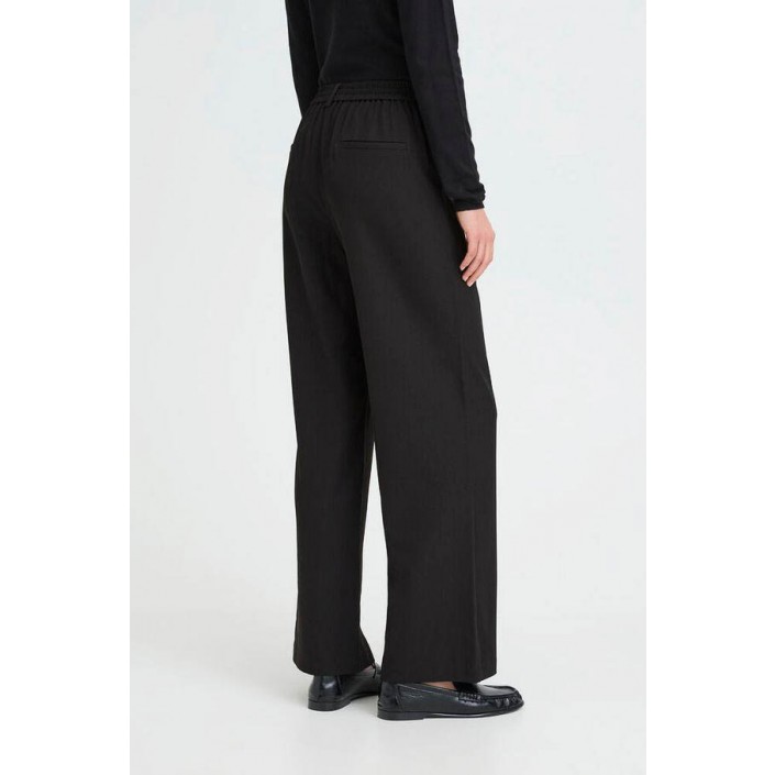 ICHI IHFAVA WIDE PA:Pants Black | Freewear IHFAVA WIDE PA:Pants - www.freewear.nl - Freewear