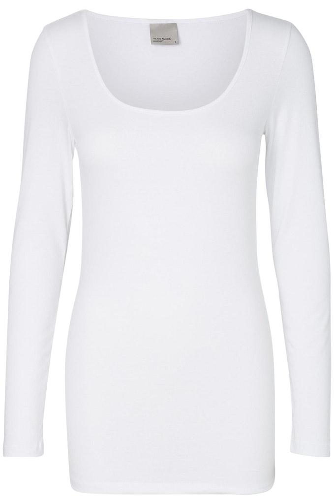 Vero Moda Vmmaxi My Ls Soft Long U-neck Noos