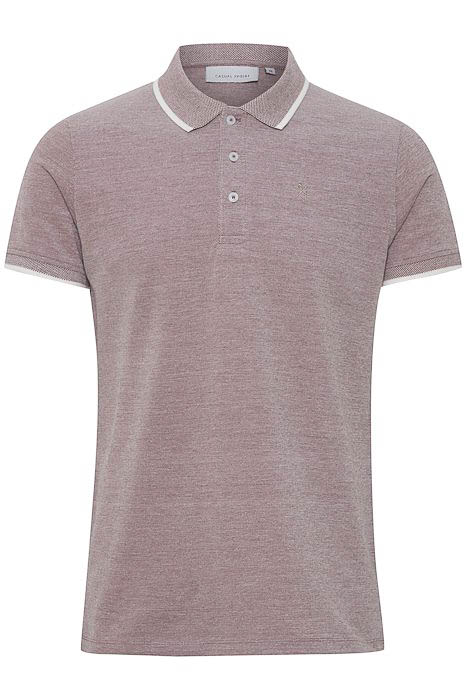 Casual Friday Tristan two tone polo shirt Heren Poloshirt - Maat 3XL