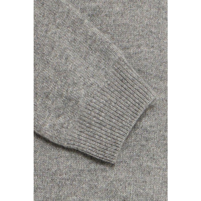 Casual Friday Karl crew neck bounty knit:Knit Monument Melange | Freewear Karl crew neck bounty knit:Knit - www.freewear.nl - Freewear