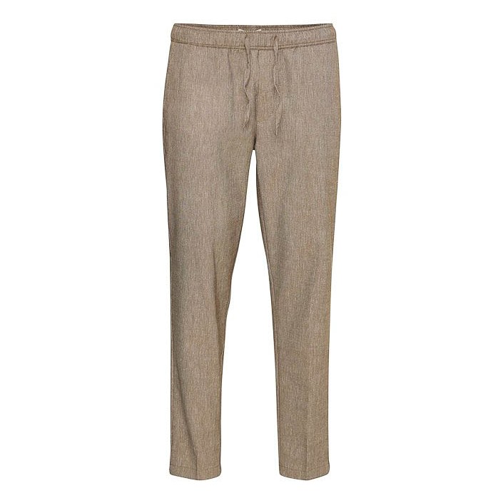 Casual Friday CFPILOU 0066 drawstring linen mix p: Kangaroo Melange | Freewear CFPILOU 0066 drawstring linen mix p: - www.freewear.nl - Freewear