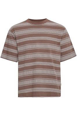 Casual Friday CFTue Y/D striped relaxed tee Heren T-shirt - Maat XL