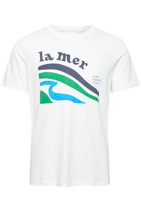 Casual Friday Cfthor Tee With Weave Print:t-shirts