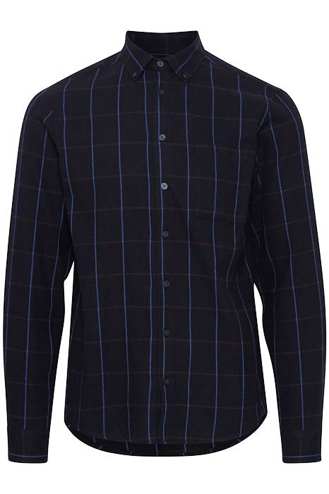 Casual Friday Cfanton Ls Bd Checked Shirt:shirts/b