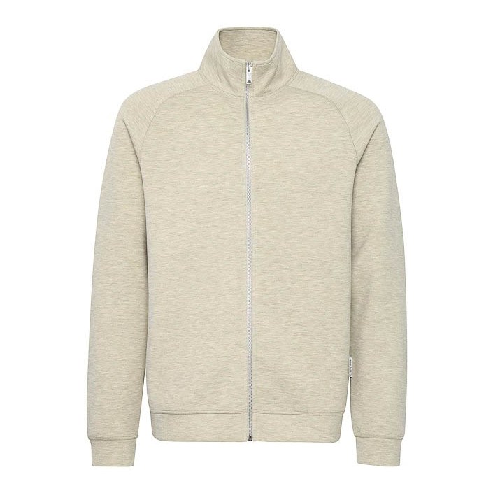 Casual Friday CFSIGURD 0096 zipthrough sweatshirt: Tree House Melange | Freewear CFSIGURD 0096 zipthrough sweatshirt: - www.freewear.nl - Freewear