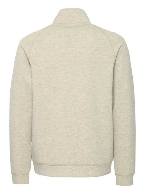 Casual Friday CFSIGURD 0096 zipthrough sweatshirt: Tree House Melange | Freewear CFSIGURD 0096 zipthrough sweatshirt: - www.freewear.nl - Freewear