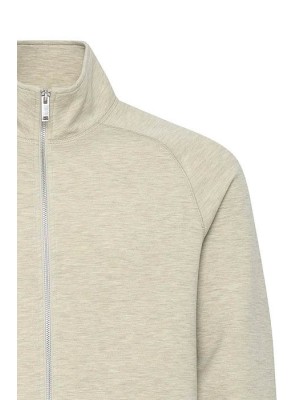 Casual Friday CFSIGURD 0096 zipthrough sweatshirt: Tree House Melange | Freewear CFSIGURD 0096 zipthrough sweatshirt: - www.freewear.nl - Freewear