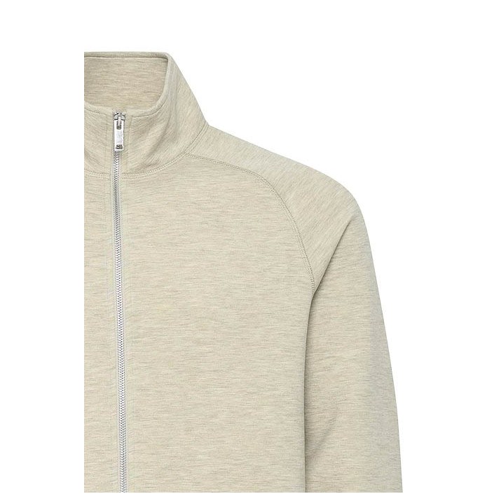 Casual Friday CFSIGURD 0096 zipthrough sweatshirt: Tree House Melange | Freewear CFSIGURD 0096 zipthrough sweatshirt: - www.freewear.nl - Freewear