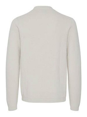 Casual Friday CFKarl waffle crew neck knit:Knit Pumice Stone | Freewear CFKarl waffle crew neck knit:Knit - www.freewear.nl - Freewear