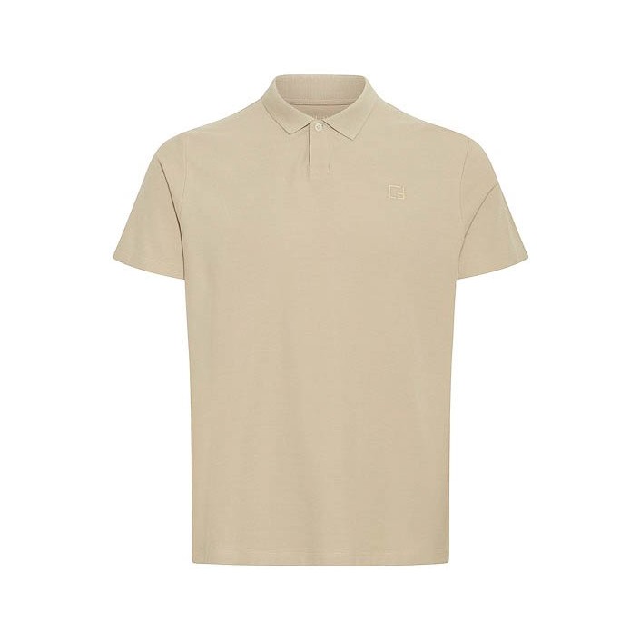 Casual Friday CFTRISTAN gmt dyed pique polo shirt: Plaza Taupe | Freewear CFTRISTAN gmt dyed pique polo shirt: - www.freewear.nl - Freewear