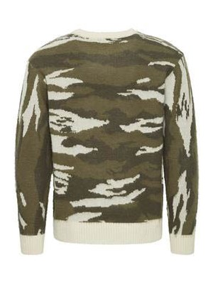 Casual Friday CFKLAES camo knit:Knit Deep Depths | Freewear CFKLAES camo knit:Knit - www.freewear.nl - Freewear
