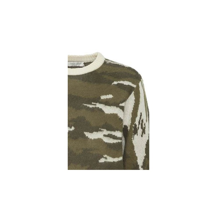 Casual Friday CFKLAES camo knit:Knit Deep Depths | Freewear CFKLAES camo knit:Knit - www.freewear.nl - Freewear