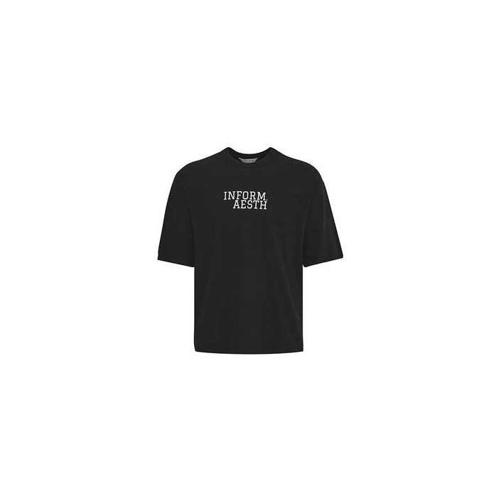 4001 - Accessoire CFTUE tee with print and chestpocke: Black Beauty | Freewear CFTUE tee with print and chestpocke: - www.freewear.nl - Freewear