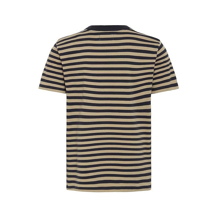 Casual Friday CFLOKE structured striped tee:T-Shir Tree House | Freewear CFLOKE structured striped tee:T-Shir - www.freewear.nl - Freewear