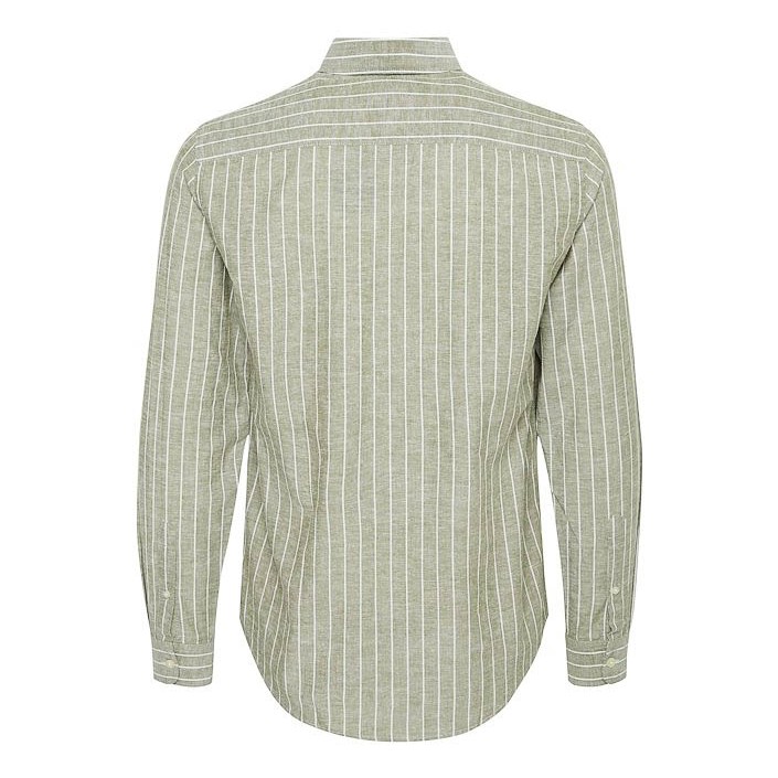 Casual Friday CFANDRÃ? LS wide stripe linen mix sh: Riverside | Freewear CFANDRÃ? LS wide stripe linen mix sh: - www.freewear.nl - Freewear