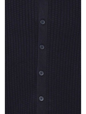 Casual Friday CFCONNER SS knit cardigan:Knit Dark Navy | Freewear CFCONNER SS knit cardigan:Knit - www.freewear.nl - Freewear