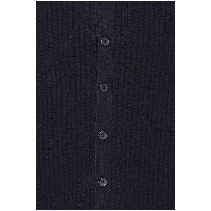 Casual Friday CFCONNER SS knit cardigan:Knit Dark Navy | Freewear CFCONNER SS knit cardigan:Knit - www.freewear.nl - Freewear