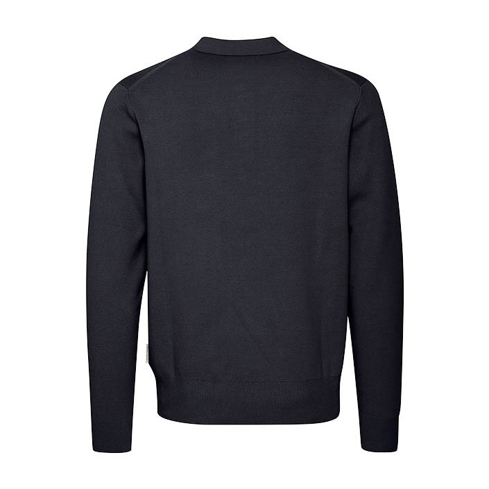 Casual Friday CFJULIAN 0183 milano polo knit:Knit Dark Navy | Freewear CFJULIAN 0183 milano polo knit:Knit - www.freewear.nl - Freewear