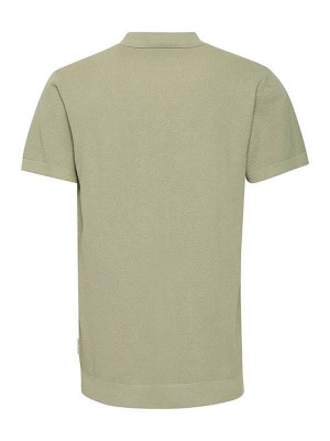 Casual Friday CFMATEO SS structured polo knit:Knit Tea | Freewear CFMATEO SS structured polo knit:Knit - www.freewear.nl - Freewear