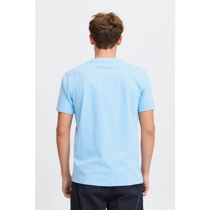 4001 - Accessoire CFETIENNE 0195 tee w/ bicycle embri: Blue Bell | Freewear CFETIENNE 0195 tee w/ bicycle embri: - www.freewear.nl - Freewear