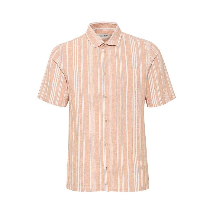 Casual Friday CFLINCON SS striped shirt:Shirts/Blo Doe | Freewear CFLINCON SS striped shirt:Shirts/Blo - www.freewear.nl - Freewear