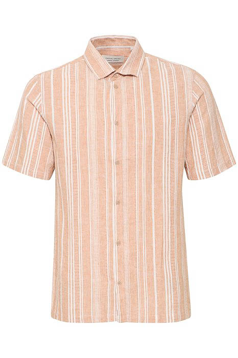 Casual Friday Cflincon Ss Striped Shirt:shirts/blo