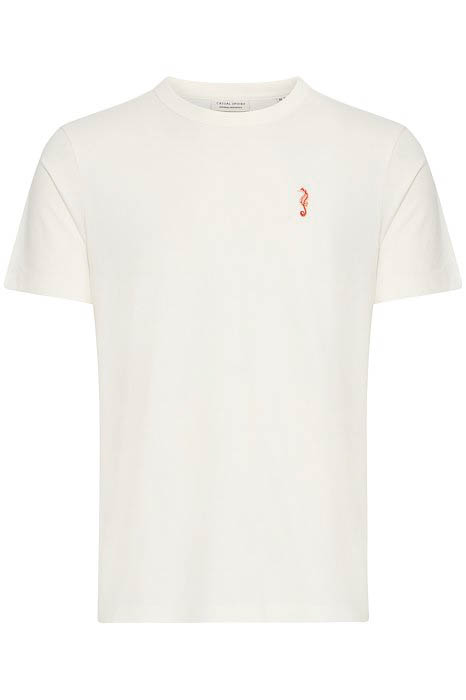 Casual Friday Cfcarson Tee With Embriodery:t-shirt