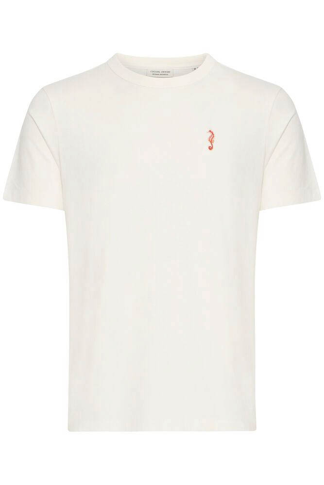 Casual Friday Cfcarson Tee With Embriodery:t-shirt