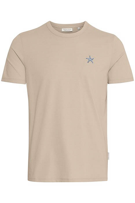 Casual Friday Cfemmet Tee With Embroidery:t-shirts