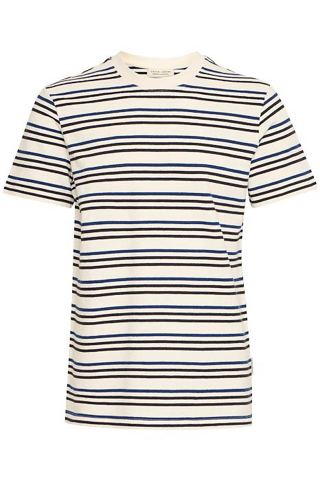 Casual Friday Cfleon Striped FrottÃ© Tee:t-shirts