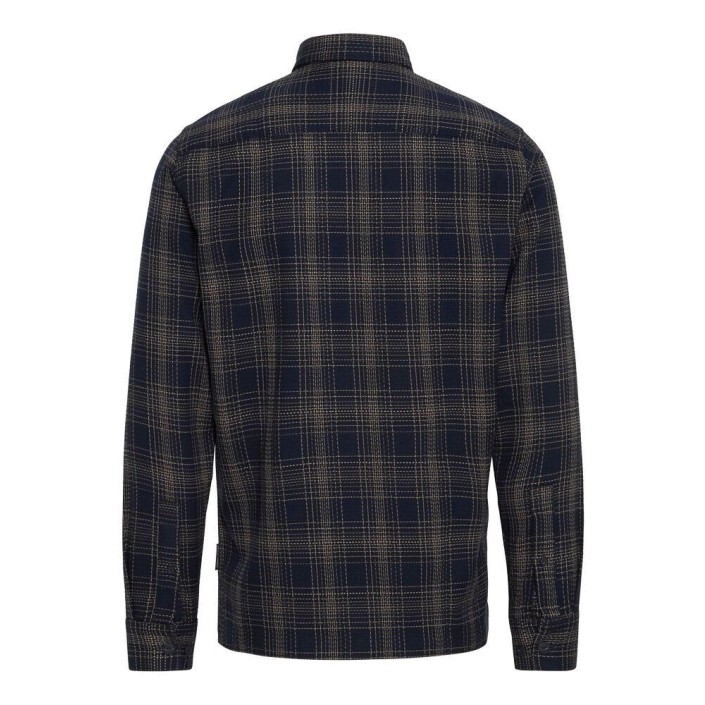 Casual Friday CFGORM LS structured checked shirt:S Dark Navy | Freewear CFGORM LS structured checked shirt:S - www.freewear.nl - Freewear