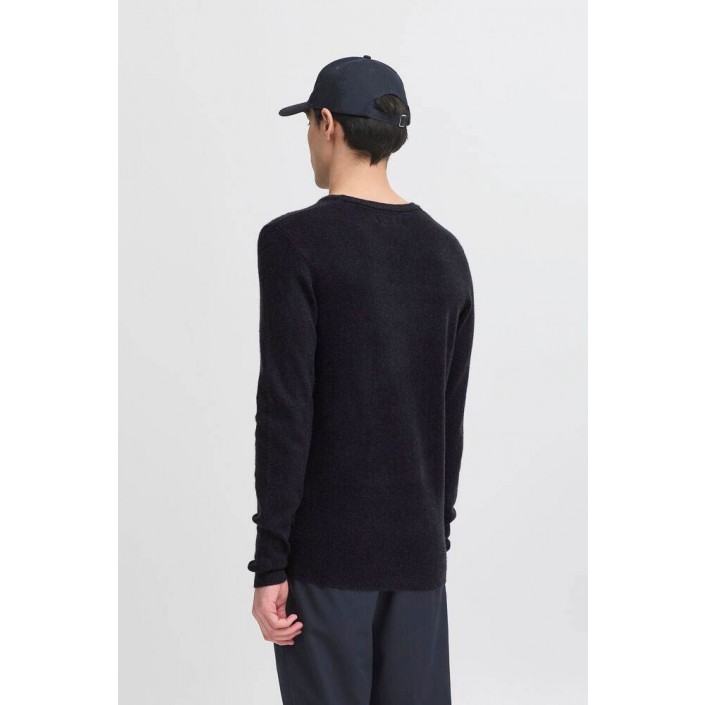 Casual Friday CFHEINE crew neck knit:Knit Dark Navy | Freewear CFHEINE crew neck knit:Knit - www.freewear.nl - Freewear