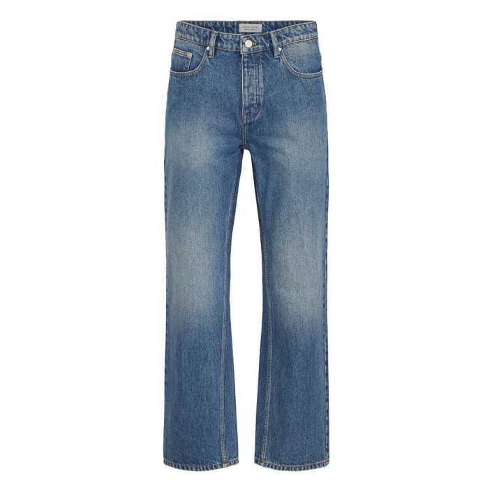 Casual Friday CFHALLUND 0220 wide jeans:Jeans Denim vintage blue | Freewear CFHALLUND 0220 wide jeans:Jeans - www.freewear.nl - Freewear